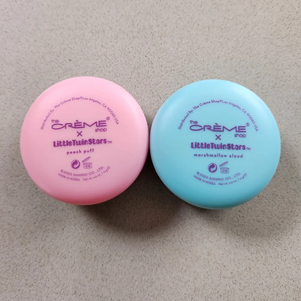 The Crème Shop x Little Twin Stars - Moisturizing Macaron Lip Balm Duo | NEW